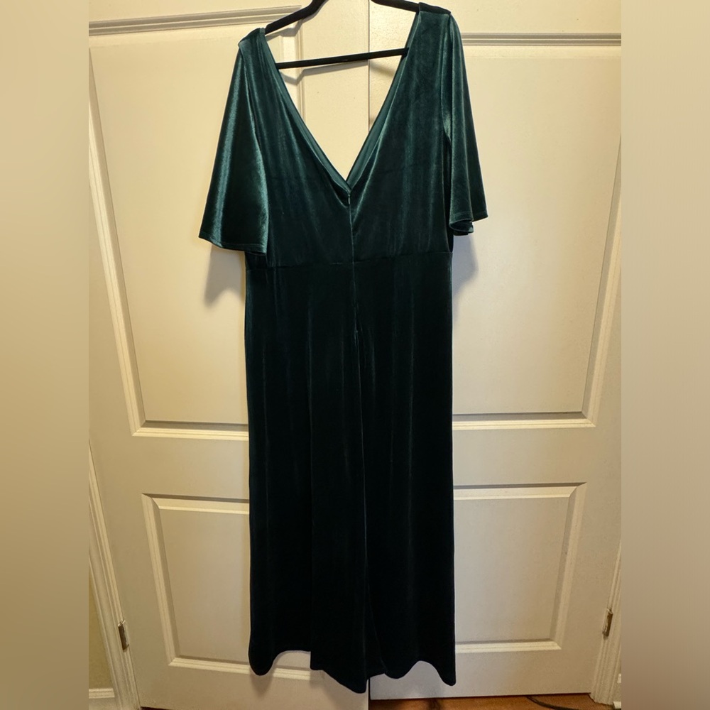 Velvet Green Dress size 26